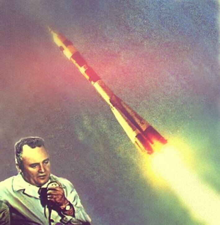 Первая космическая ракета королева
